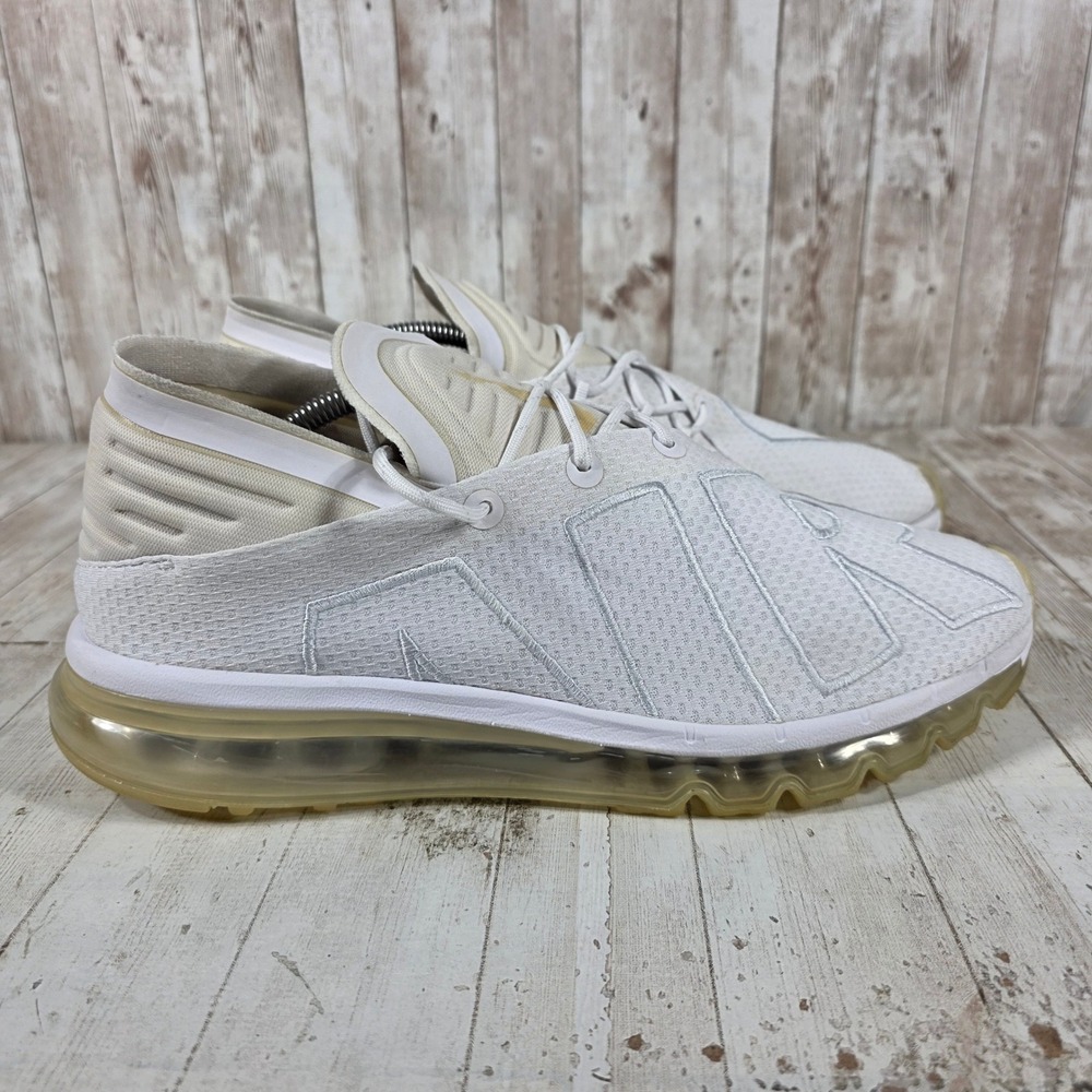 Nike Air Max Flair White Pure Platinum Mens Running Shoes 942236-100 Size 12